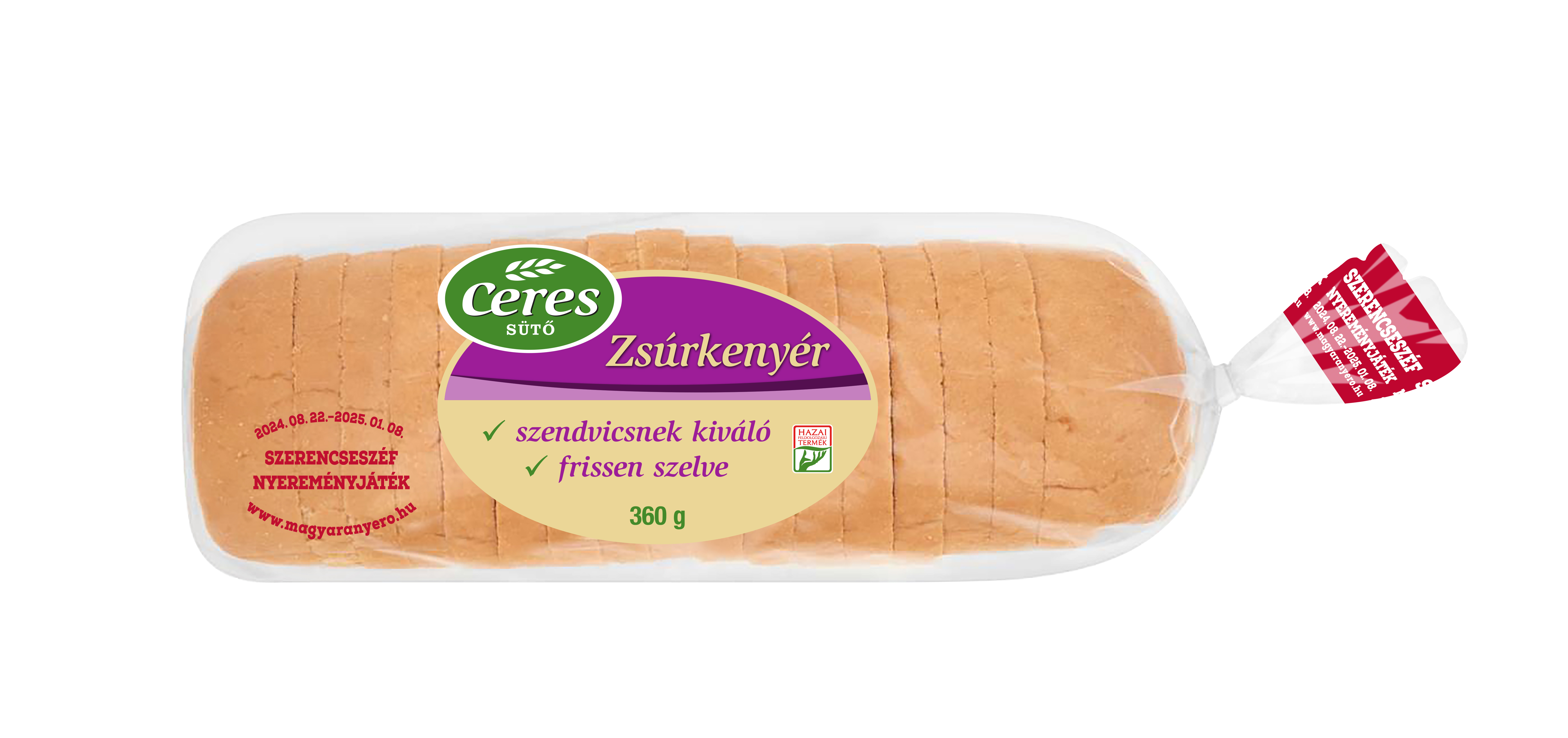 Zsúrkenyér 360g